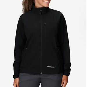 Marmot Black Softshell Jacket